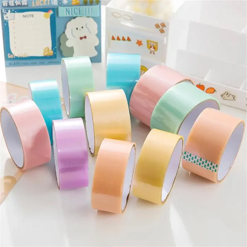 Sticky Ball Tape Toy 10M/Rolls Adhesive Tapes Sticky Ball Tape Colorful Stress Relaxing Toy Party For Relaxing Toy Rolling Craft