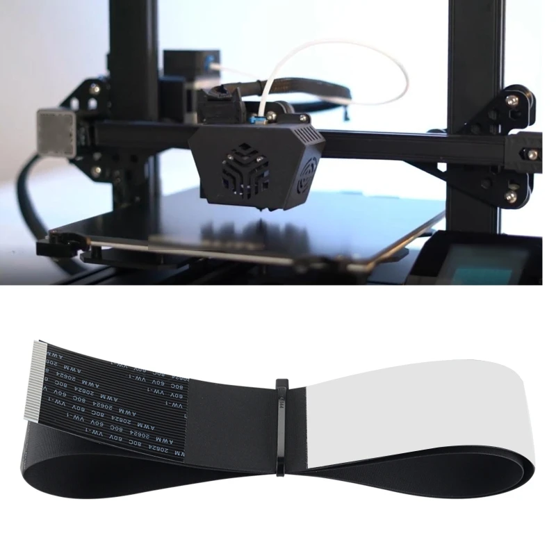 3D 프린터 교체 부품 FPC 30Pin 플렉스 리본 케이블 Sidewinde X1 컨트롤러 보드용 굴곡 없음