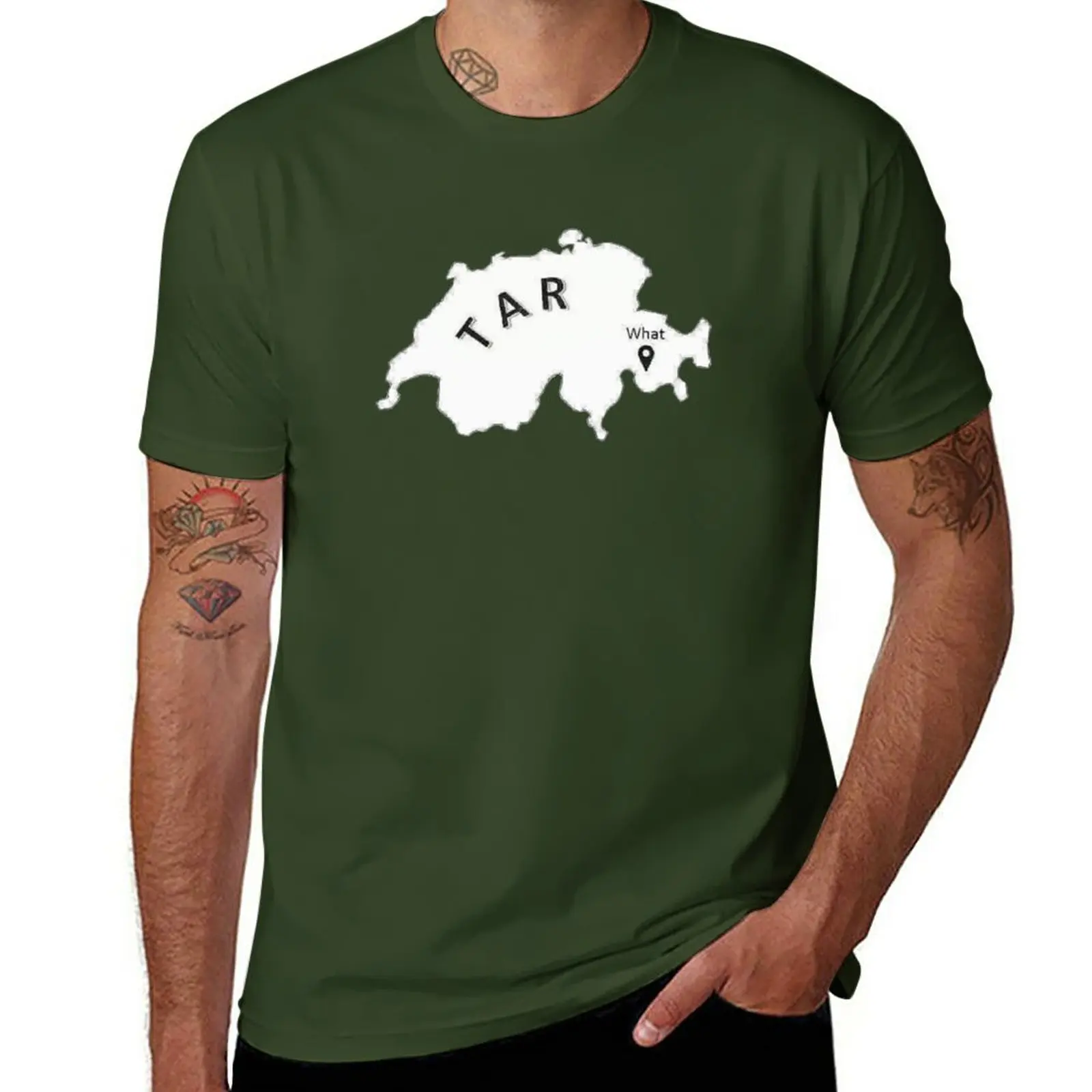 

New What in Tar Nation T-Shirt Aesthetic clothing custom t shirt quick drying t-shirt oversized t shirts for men