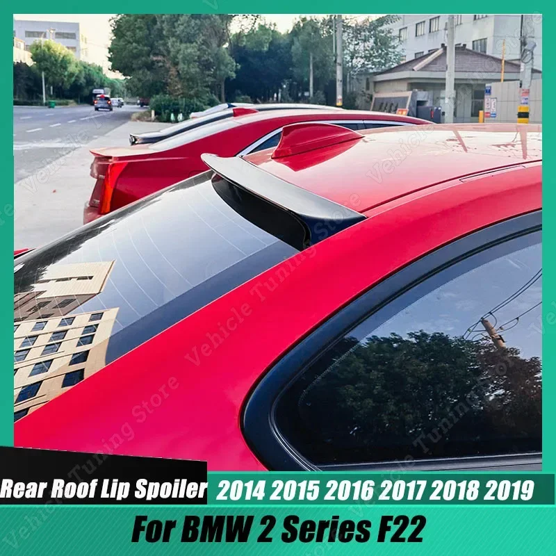 Per Bmw Serie 2 F22 2014 2015 2016 2017 2018 2019 Posteriore Coda Tronco Spoiler Auto Spoiler Wing Body Kit Gloss Black Trim Tuning