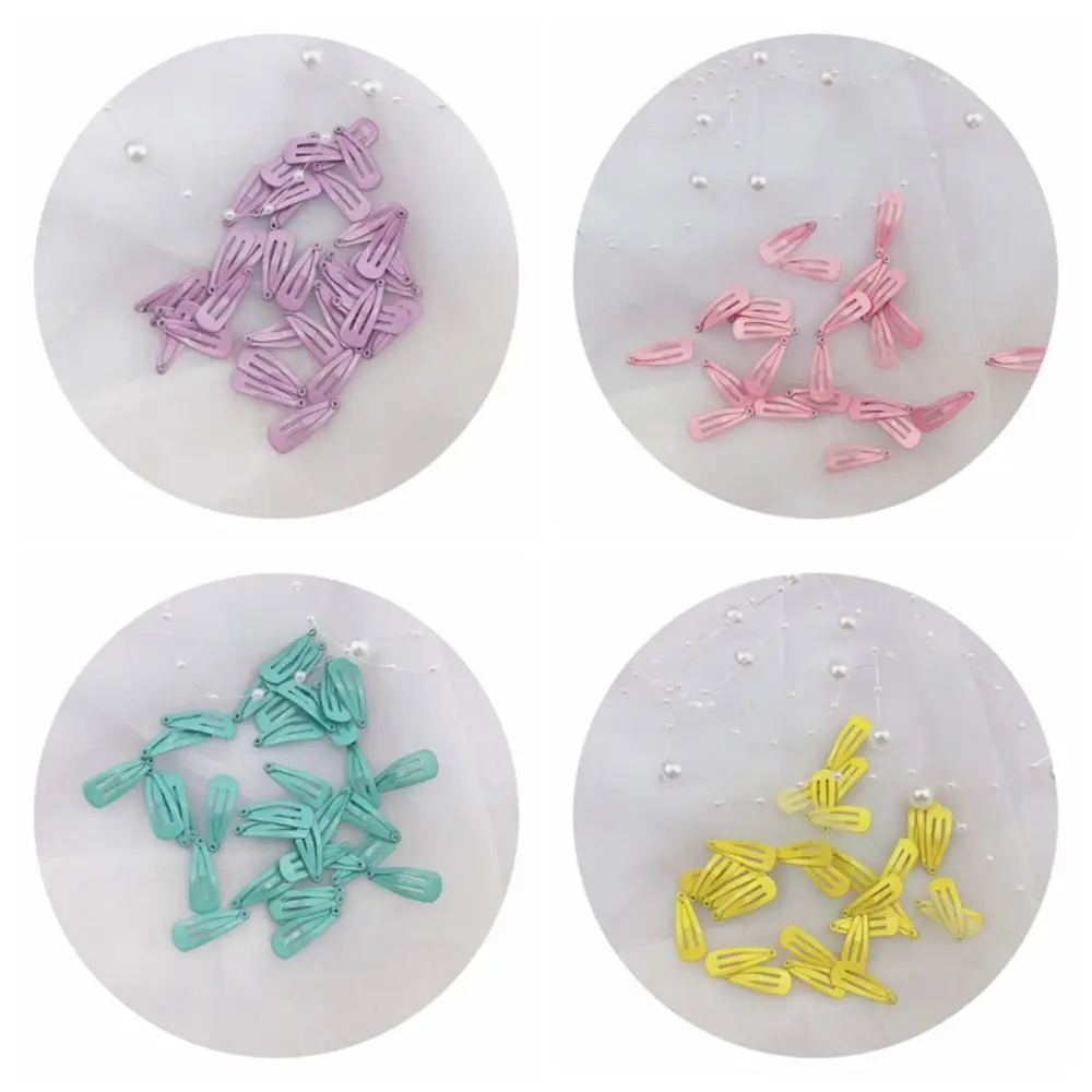 5Pcs/Set 2cm Mini Hair Clip for BJD OB11 DIY Fashionable Baby Hairpins 2CM Metal 1/12 1/8 Doll Accessories for 1/12 1/8 BJD Doll