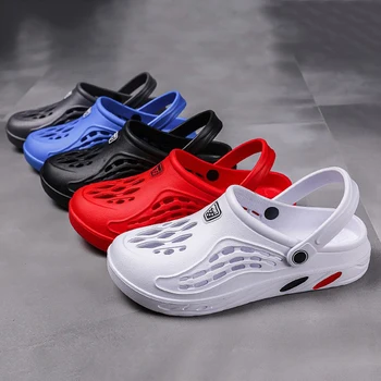 Unisex Beach Slippers Beach Sandals Men's Women's EVA Comfortable Slides Breathable Garden Shoes Non Slip Outdoor Ultralight 1