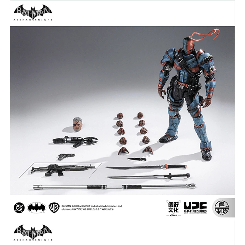 LPZZ バットマン デスストローク 1/12 アクションフィギュア Amazon.co.jp: 良品製造 1/12 バットマン アーカムナイト デス