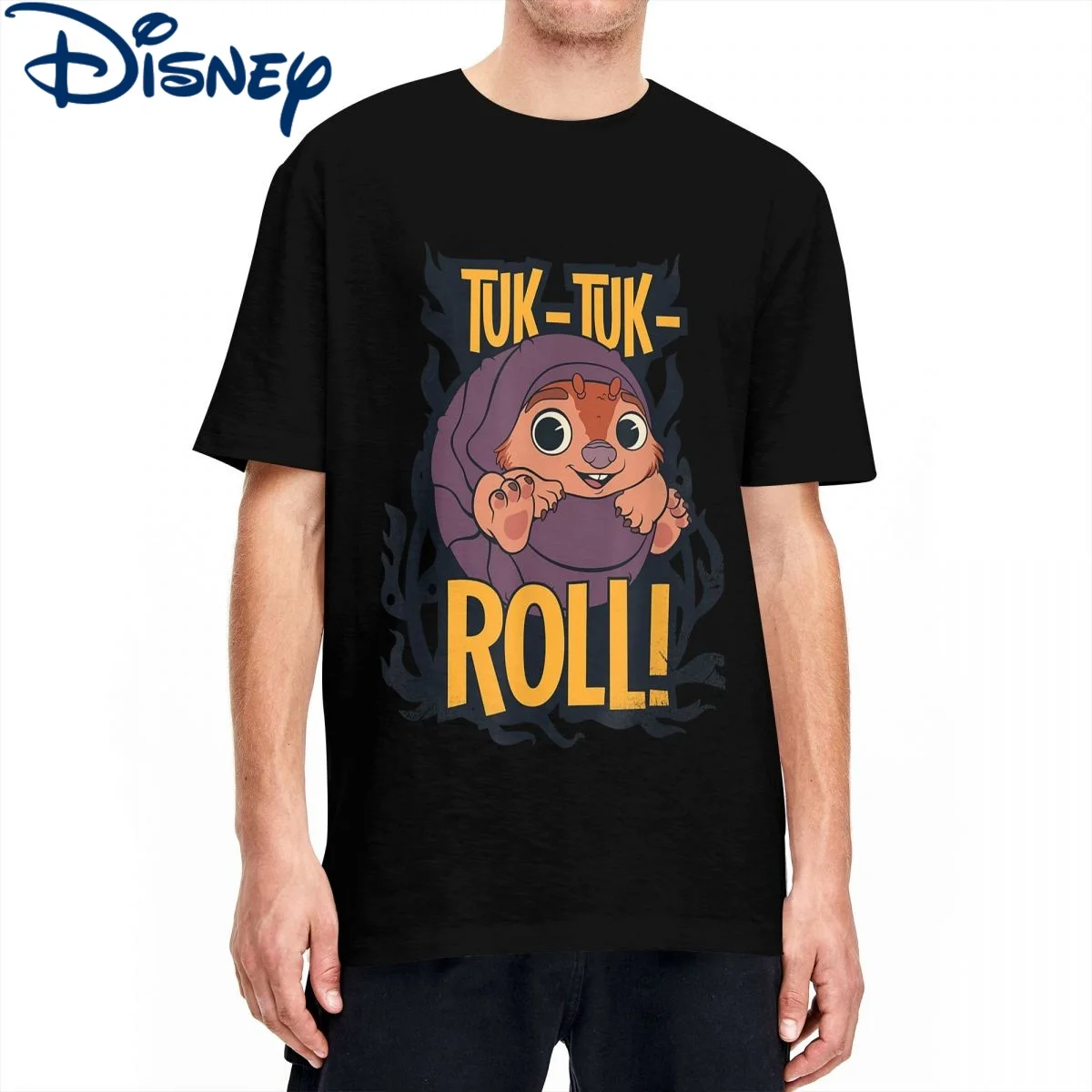 Uomo Donna Disney Raya E L'Ultimo Drago T Shirt Baby Tuk-Tuk Roll Cotton Top Manica Corta Girocollo T-Shirt Regalo