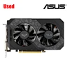Used ASUS TUF GTX 1660 Ti 1660Ti 1660S 6GB GAMING Video Cards GTX1660Ti GTX1660 Super GPU Graphic Card 1