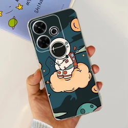 Fashionable Painted Soft Silicone Phone Case - Enhanced Protection for Xiaomi Poco M6 4G (748)