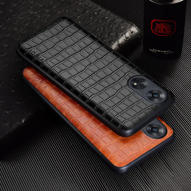 Premium Luxury Leather Slim Fit Anti-Scratch Protective Back Cover