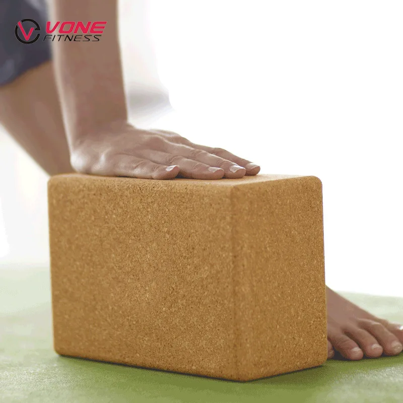 1 Pezzo Ad Alta Densità Yoga Block Legno Di Quercia Naturale Mattoni Duri Pro Pilates Attrezzature Palestra Esercizio Strumenti Per Il Fitness 2 Pezzi