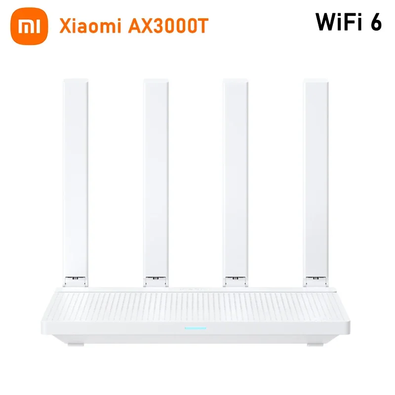 WiFi Repeater Xiaomi Router AX3000T 2.4G 5G Mesh Technology WiFi 6 Efficient Wall Penetration Children Online Protection WiFi Router Repeater