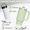 Silicone Glitter Bottle Bottom Sleeve Cup Accessories Anti-Slip Water Bottle Pad Heat Insulation Sports Cup Cover for Tumbler 4