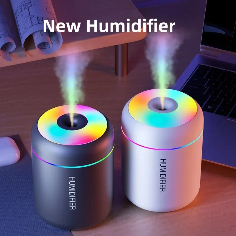 Car home bedroom Mini air humidifier USB electric 180ML aroma diffuser Essential oil purifier Aromatherapy mist machine