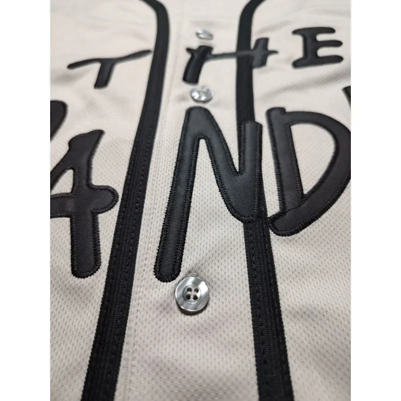 Movie The Sandlot Legends Benny Rodriguez #30 YEAH-YEAH #11 Baseball Jersey Mens Loose Shirt LOGO Sewing Embroidery 5