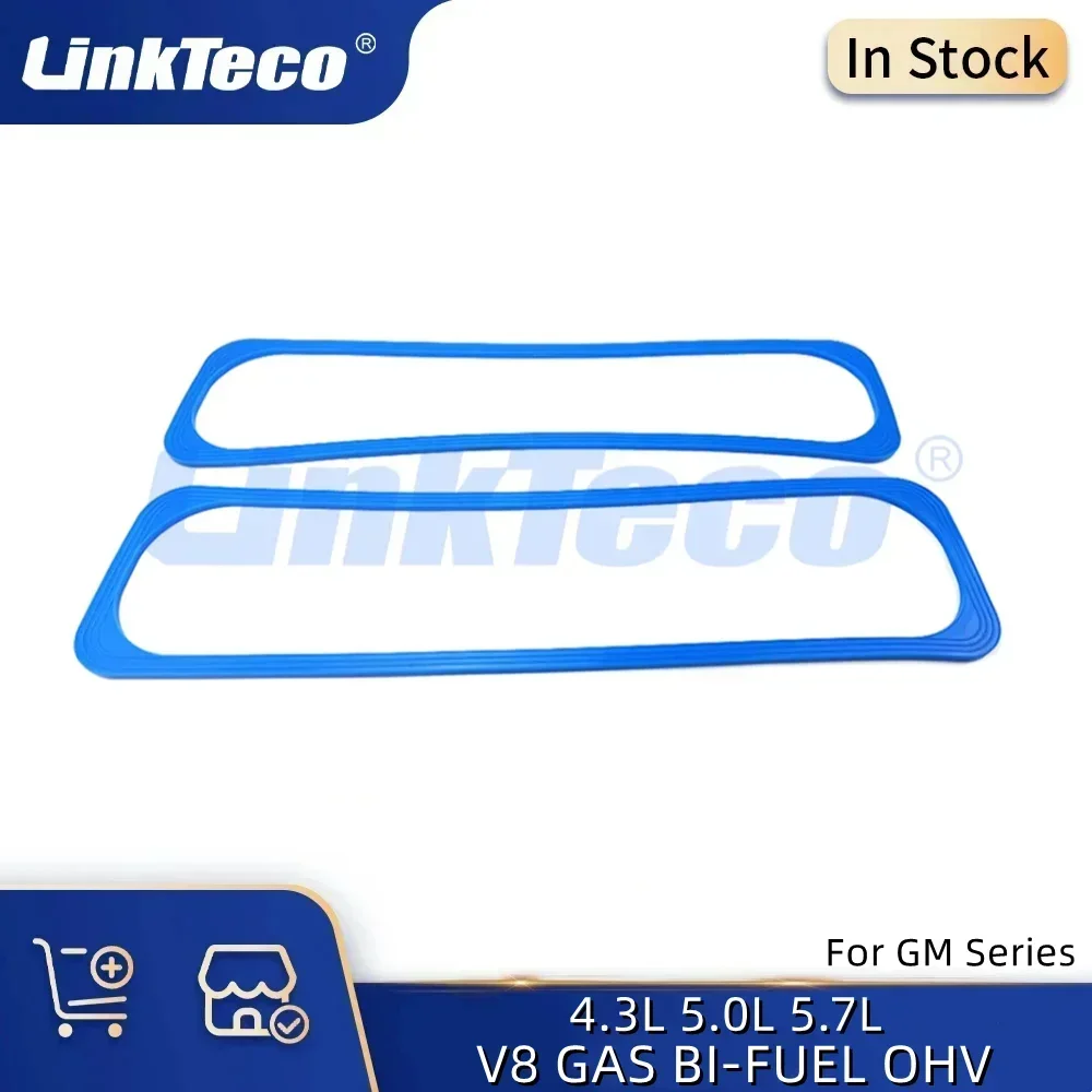 Set Guarnizioni Coperchio Valvola Motore Per 86-02 Gmc Chevrolet Blazer Camaro Cadillac Escalade Pontiac 4.3 5.0 5.7 L V8 Gas / Bi-Fuel Ohv