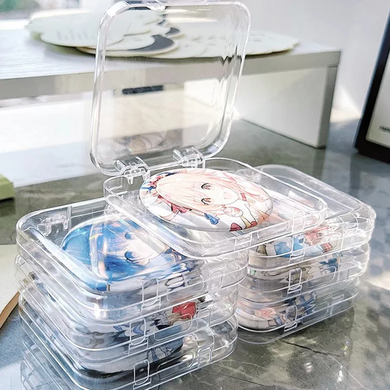 

Personalized Design Logo Anime or Idol Round or Square PU Brooch Badge