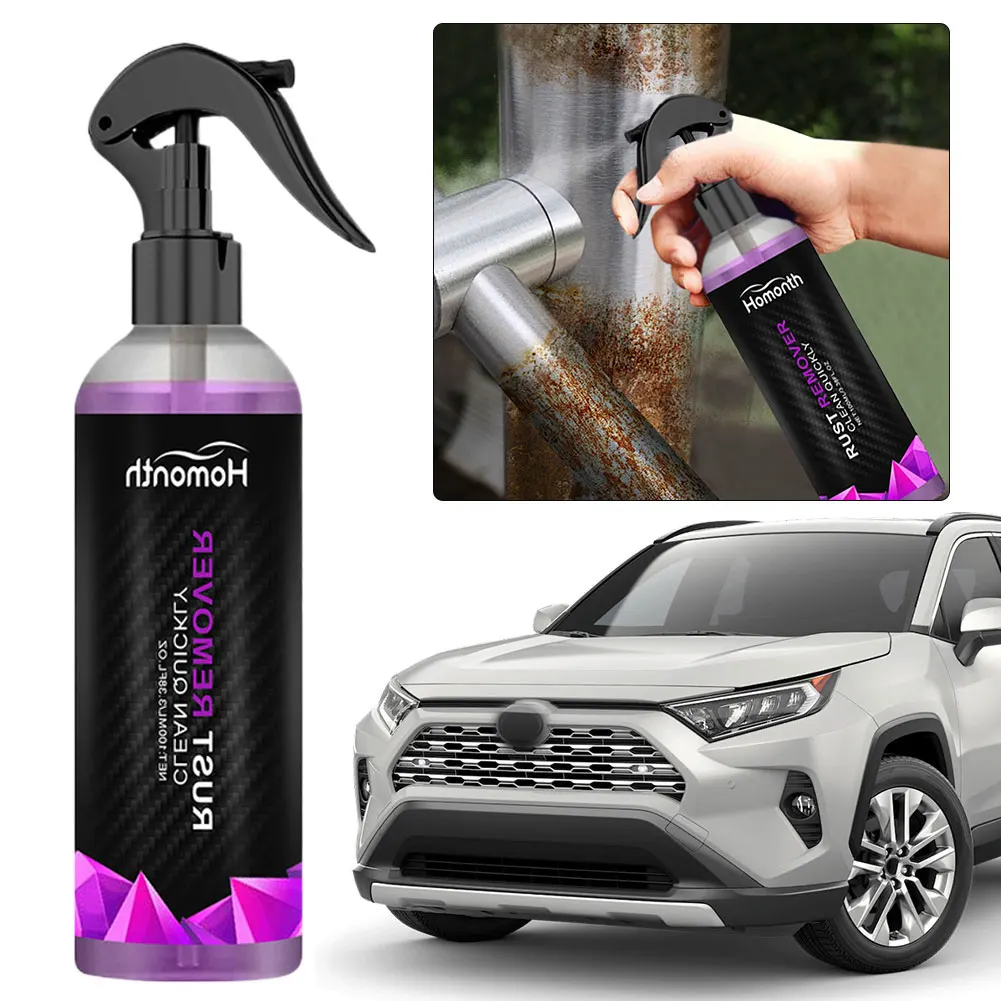 100g Metal Surfaces Rust Remover Derusting Spray Anti-rust Protection Car Coating Primer Rust Inhibitor Paint Rust Remover Spray