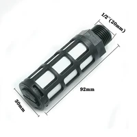 1pc 1/2" Male Thread Filter PP Cotton Mini Filter Water Inline Filter For Water Inlet Of Misting Pump Atomizing Spray Fittings 2