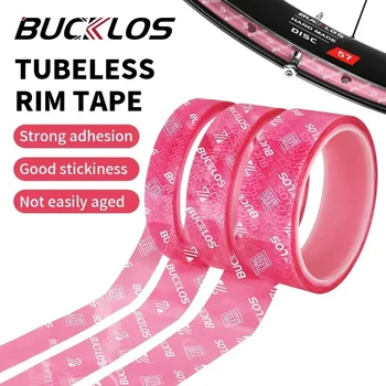 BUCKLOS MTB Nastri per cerchioni tubeless per bicicletta 10M MTB Rivestimento per pneumatici Cuscinetto per pneumatici sottovuoto 17-35MM Strisce per nastri per cerchioni per bici da strada Ruota da ciclismo