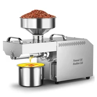 Digital Display Temperature Control Automatic Oil Press Stainless Steel Frying Machine Oil Pressing Cold And Hot Extractor 1