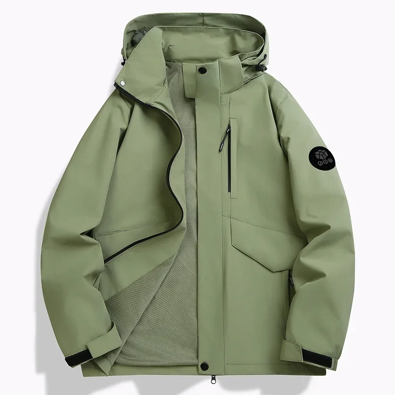 Spring And Autumn New Outdoor Thin Women's Trendy Brand Windproof Waterproof Loose-Fit Travel Worksuit Mountaineering Suit
