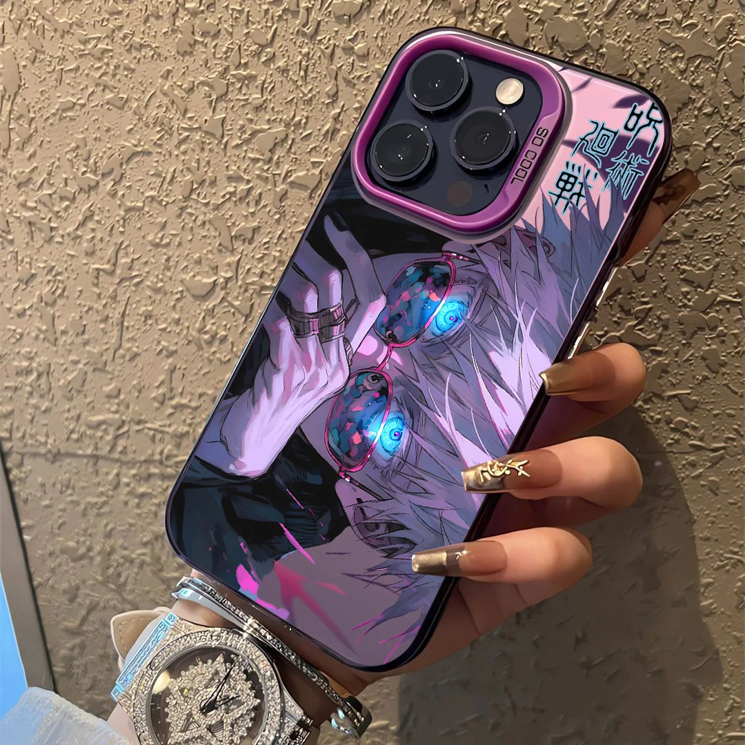 Anime-Inspired Gojo Matte Back Cover