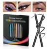 12 Colors Glitter & Shimmer Eyeliner Stick Pack - Long-Wearing Blue Tone Eyeliner Pencil with Smooth Application - Versatile 1