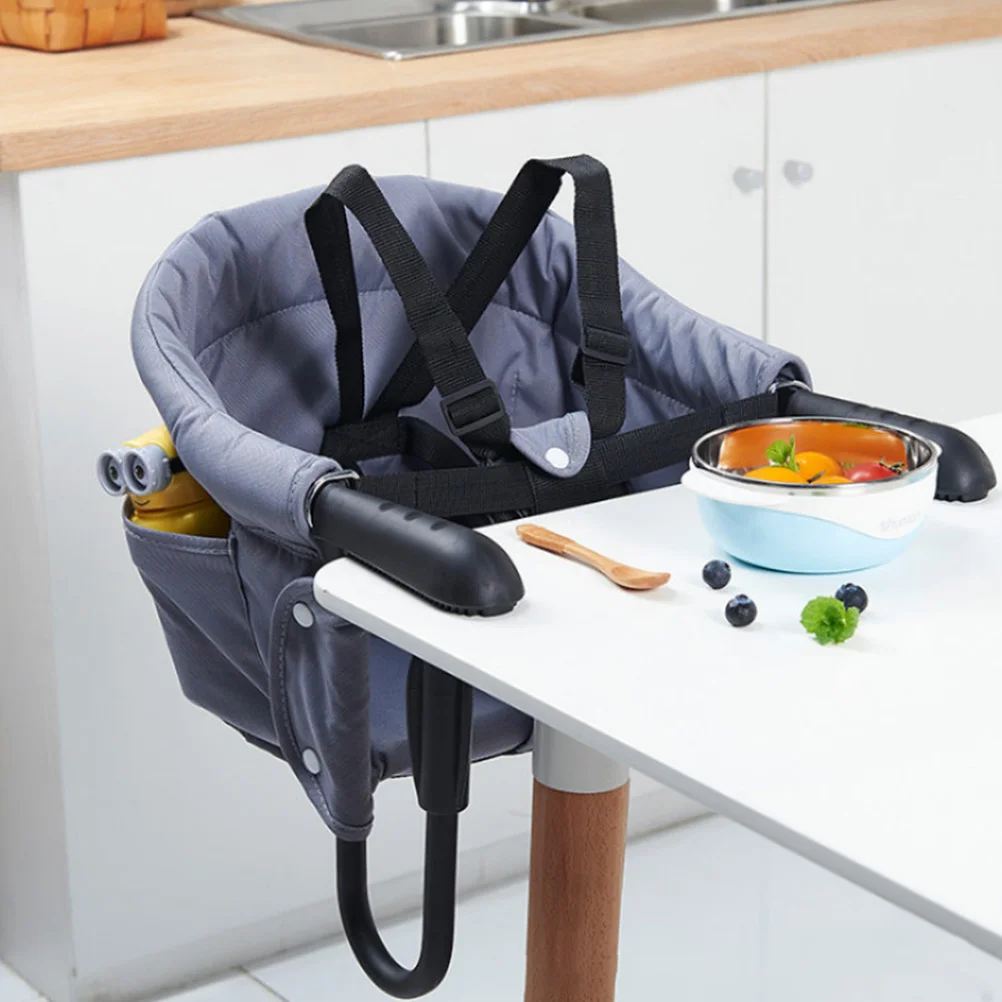 Portable Foldable Baby High Chair Dining Table Chairs Booster Seats Travel Feeding Seat Hook On Clip Table Baby Furniture