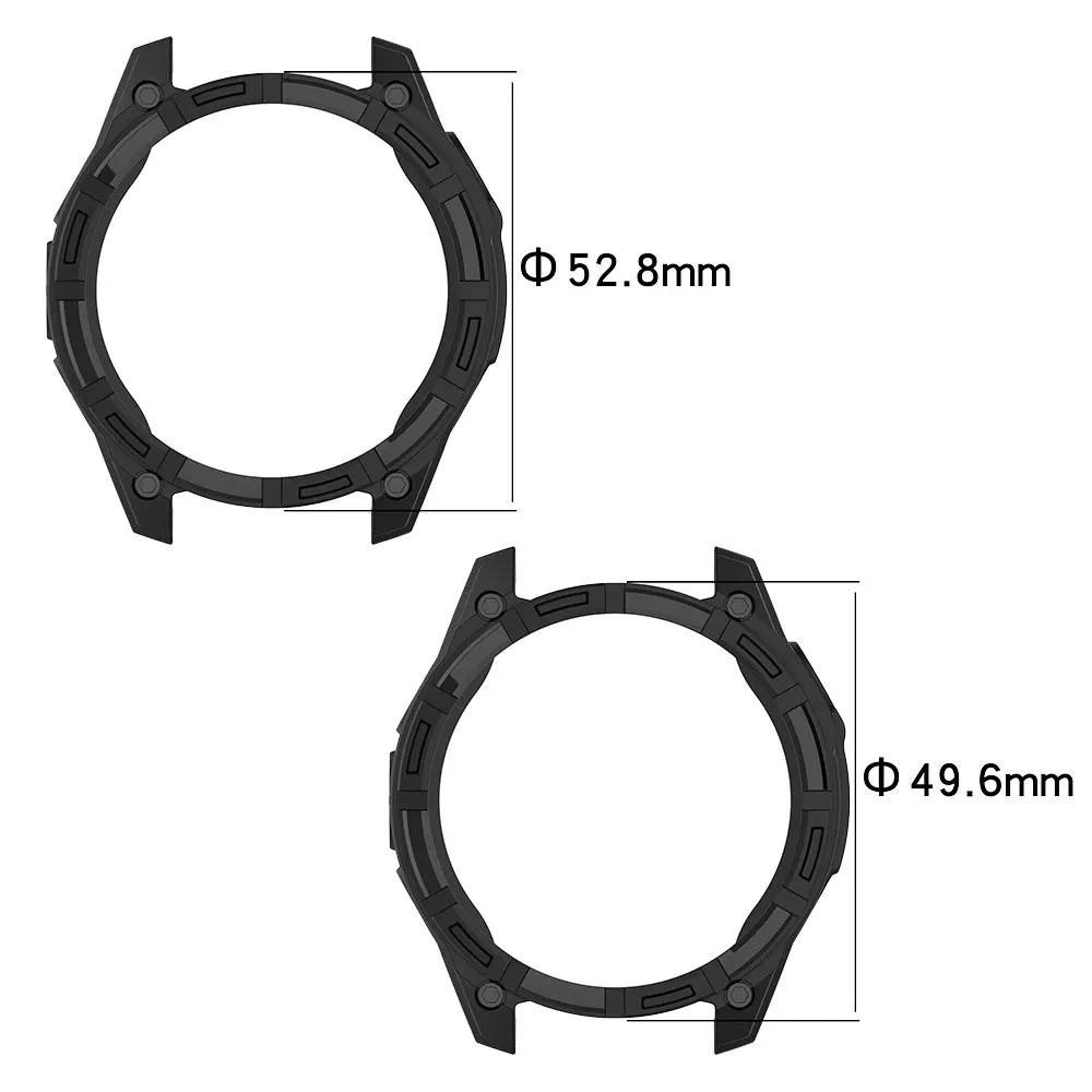 Premium Silicone Protective Watch Cover - Compatible with 47MM/51MM Smart Watches