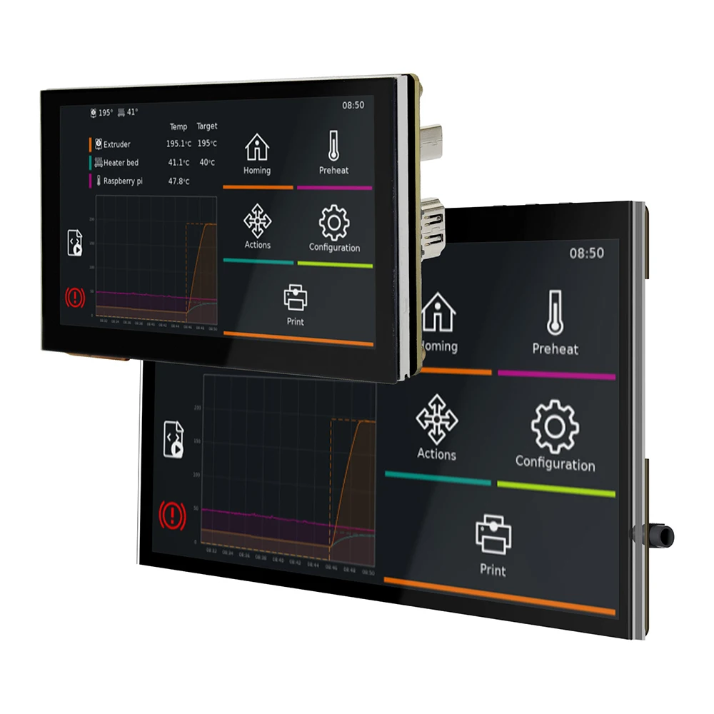 BIGTREETECH HDMI 스크린 IPS 터치 스크린, 라즈베리 파이 4 Manta M4P + CB1 M8P + CB1 FDM 프린터, 미니 PC VS PI TFT50, 5 인치, 7 인치