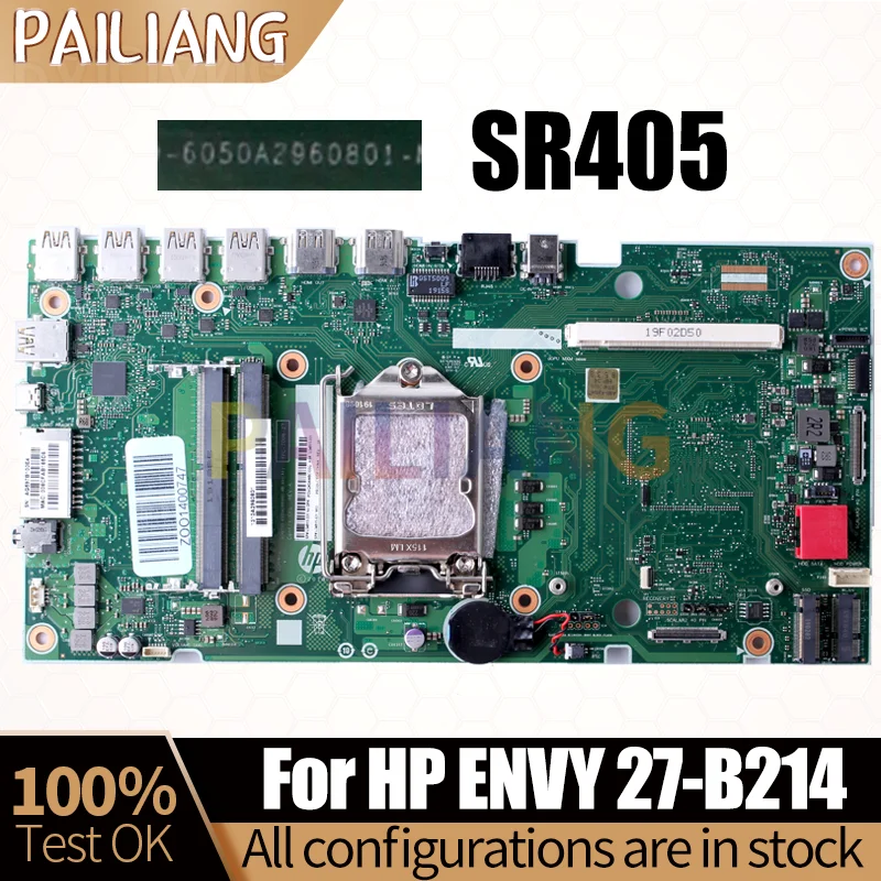 

For HP ENVY 27-B214 Notebook Mainboard Laptop 6050A2960801 L04815-001 SR405 Motherboard Full Tested