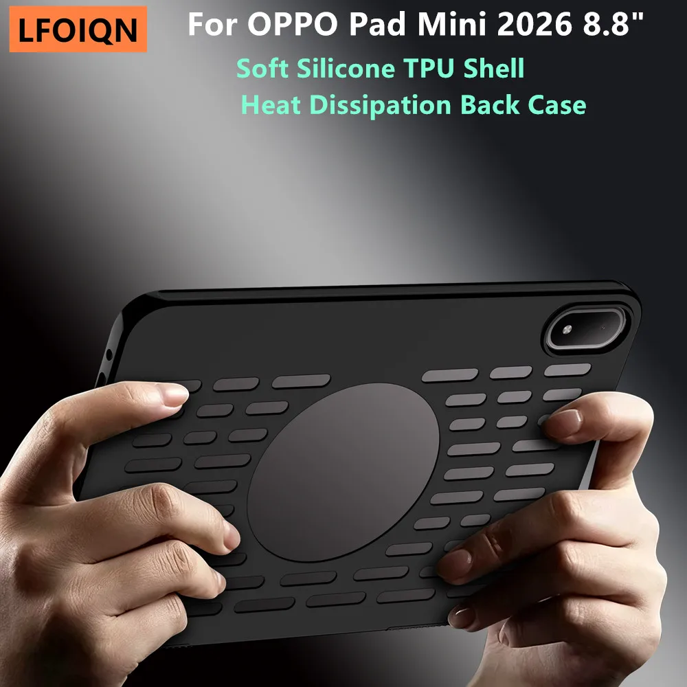 Enhanced Silicone Tablet Case - Soft Heat Dissipation TPU Shell