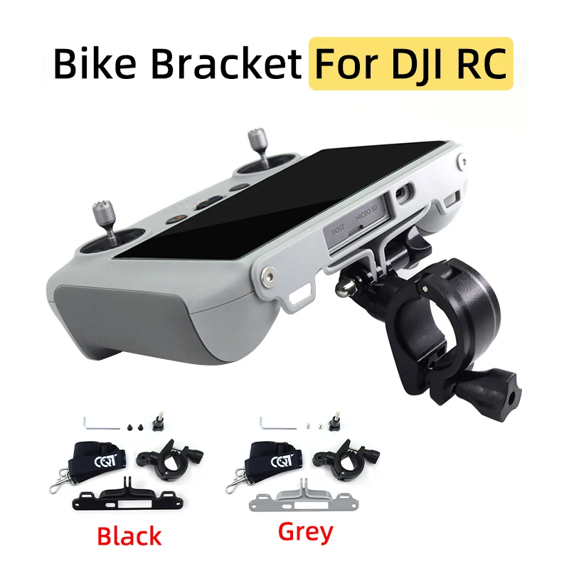 

For DJI Mavic 3 Classic/Air 2S/Mini 3 Pro Remote Controller Bike Bracket DJI RC Bicycle Mount Holder Ride Follow Shoot Accessory