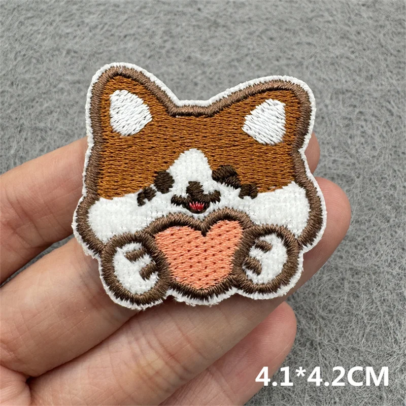 Cartoon Stickerei Patches Für Kleidung Niedlichen Tier Patch Eisen Auf Patches Auf Kleidung Schmelzbaren Patch Aufkleber Abzeichen – Detail 6