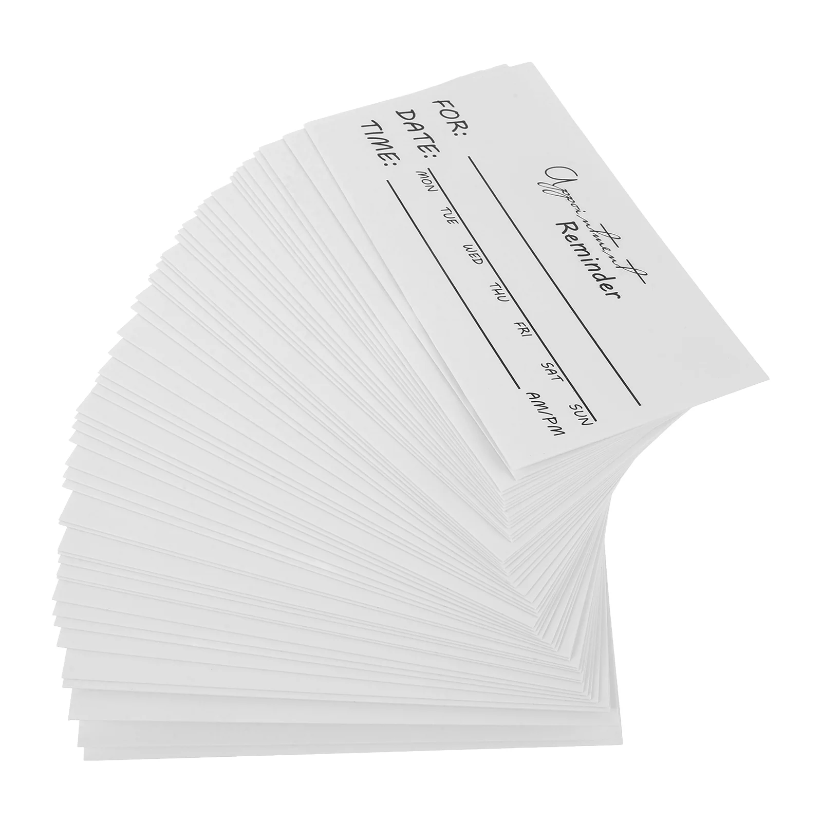 50 Pcs Writing Reminder Cards Appointment Cards Business Greeting Delicate Paper Printing Products Creative