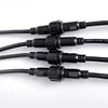 5/20Pcs M16 Waterproof 2 3 4 5 Pin IP65 Cable Wire Plug for LED Strips Male and Female Jack 22mm nut Connector 20CM OD 6mm 3