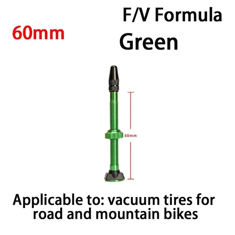 Premium MTB and Road Bike Tubeless Valve Nozzle with Tire Plugs - Presta, 40mm & 60mm Options