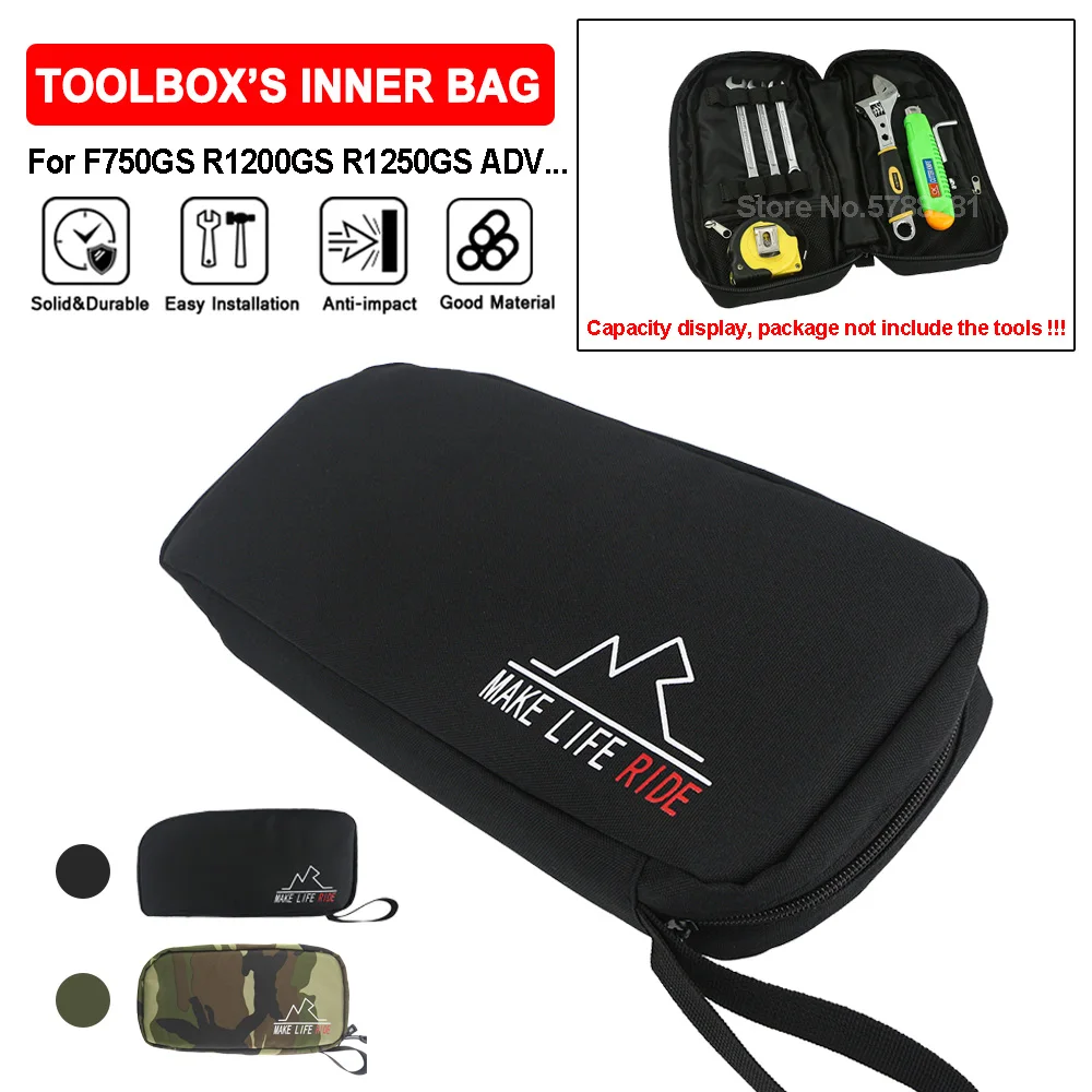 

Motorcycle Werkzeug Taschen Water Resistance Toolbox Inner Bag For BMW R1250GS R1200GS Adventure F850GS F750GS 2013-2022 2023