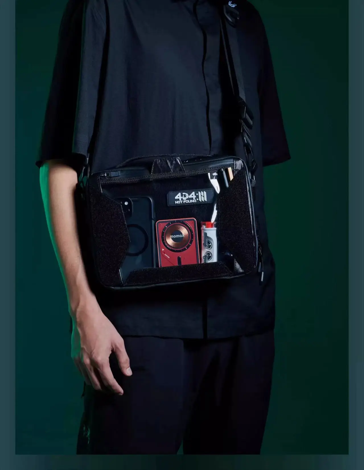 Overclock roam 25ss "Negative Display" Transparent side shoulder bag dnm xpac materials techwear accessories edc carrier 8 Overclock roam 25ss