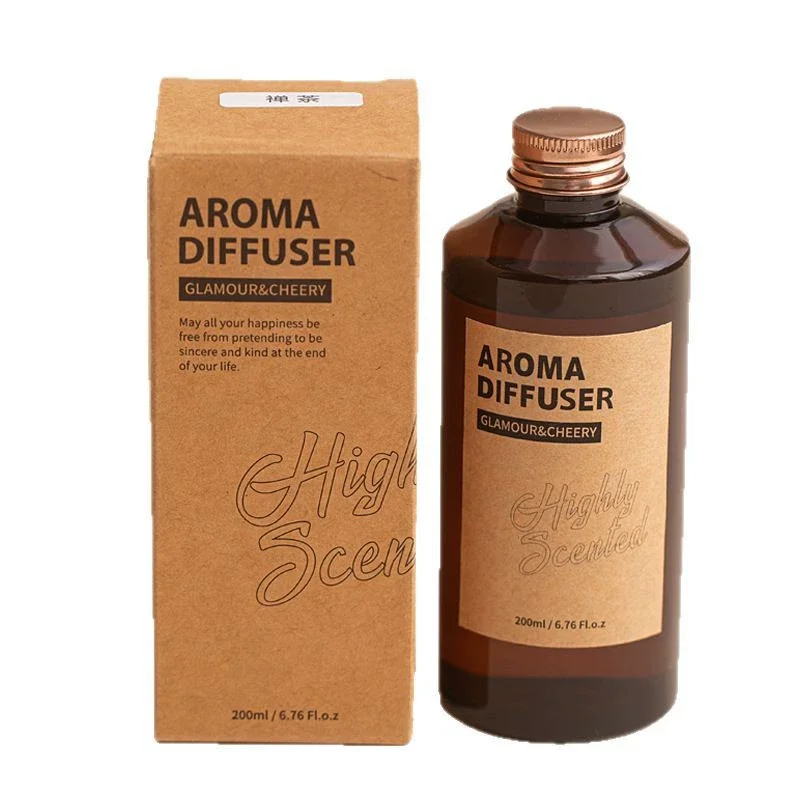 200ML Air Freshener Deodorant Reed Diffuser Supplement Liquid Bedroom Perfume Long Stay Aromatherapy Toilet Household Fragrance