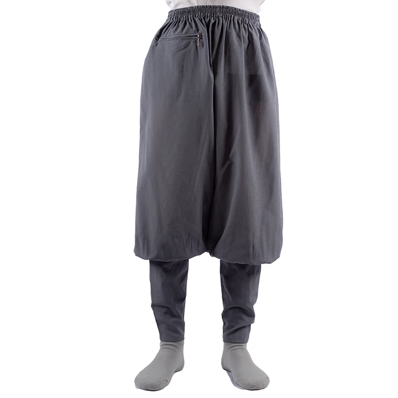 Unisex Summer&Spring Zen Pants Buddhist Shaolin Monk Kung Fu Trousers Buddha Lay Bloomers