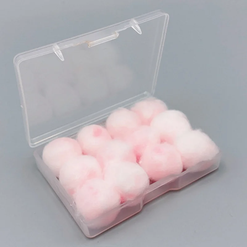 Wax Cotton Noise Earplugs Anti Noise Travel Sleep Swimming Soundproof