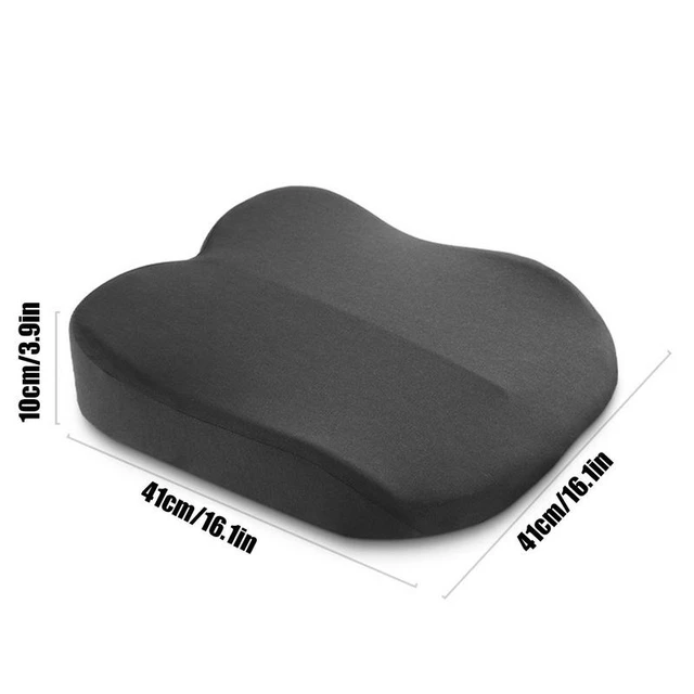 Car Seat Cushion Wedge Seat Cushions Butt Pad Improve Driving Vision  Ergonomic Design Extra Height For Car Seat Office Chair - AliExpress