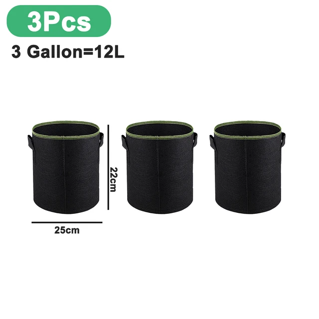 3 Pcs 3 Gallon