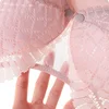 Front Button Maternity Nursing Bra Adjustable Gathered Underwear Comfortable Breastfeeding Bra for Feeding Pregnant Women Clothe 5