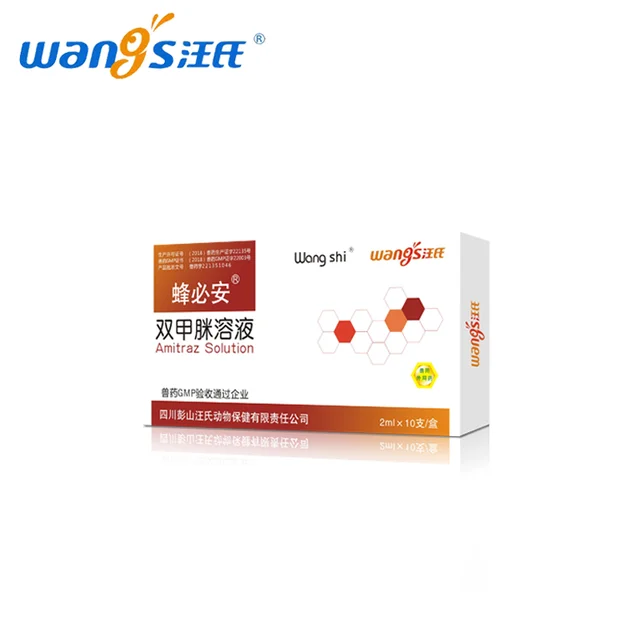 Wangshi Amitraz Oldat 20/40 Ml Apikultúra Varroa Kezelés Méhészkészítés Gyógyszer A Méhek Számára