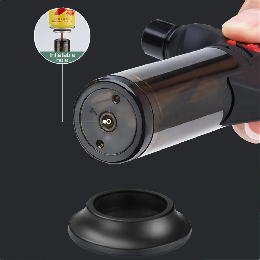 Jet Butane Lighter Refillable Gas Adjustable Flame Gun Lighter Cooking Torch BBQ Ignition Tool Windproof Cigar Cigarette bbq lighter,butane gas lighter,cigarette lighter