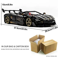 IN STOCK 1:8 MOC Sport Racing CAR Model 720S With Motor 10625 Building Block Bricks Puzzle DIY Toys For Children Christmas Gifts 6