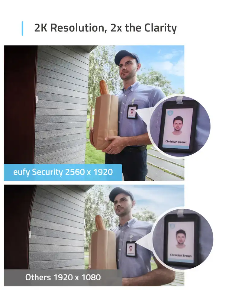 Video Doorbell S220 - Wireless 2K HD Security