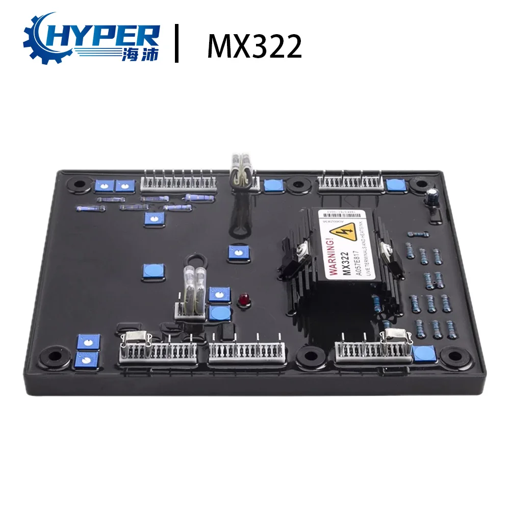 

MX322 AVR Replacement Voltage Automatic Regulator Stabilizer For Diesel Brushless Generator Genset Accessories MX450 MX321 MX341