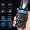 Baofeng UV-5R 8W True High Power 8W Powerful Walkie Talkie Long Range 10km FM Two Way Radio CB Portable uv5r Hunting Radios 5