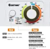 Electric Portable Clothes Stainless Steel Tub Laundry Dryer, for 4 Automatic Drying Mode, White 3